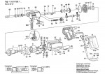 Bosch 0 601 102 142 GBM 16-2 E Un. 2-Speed Drill 240 V / GB Spare Parts GBM16-2E